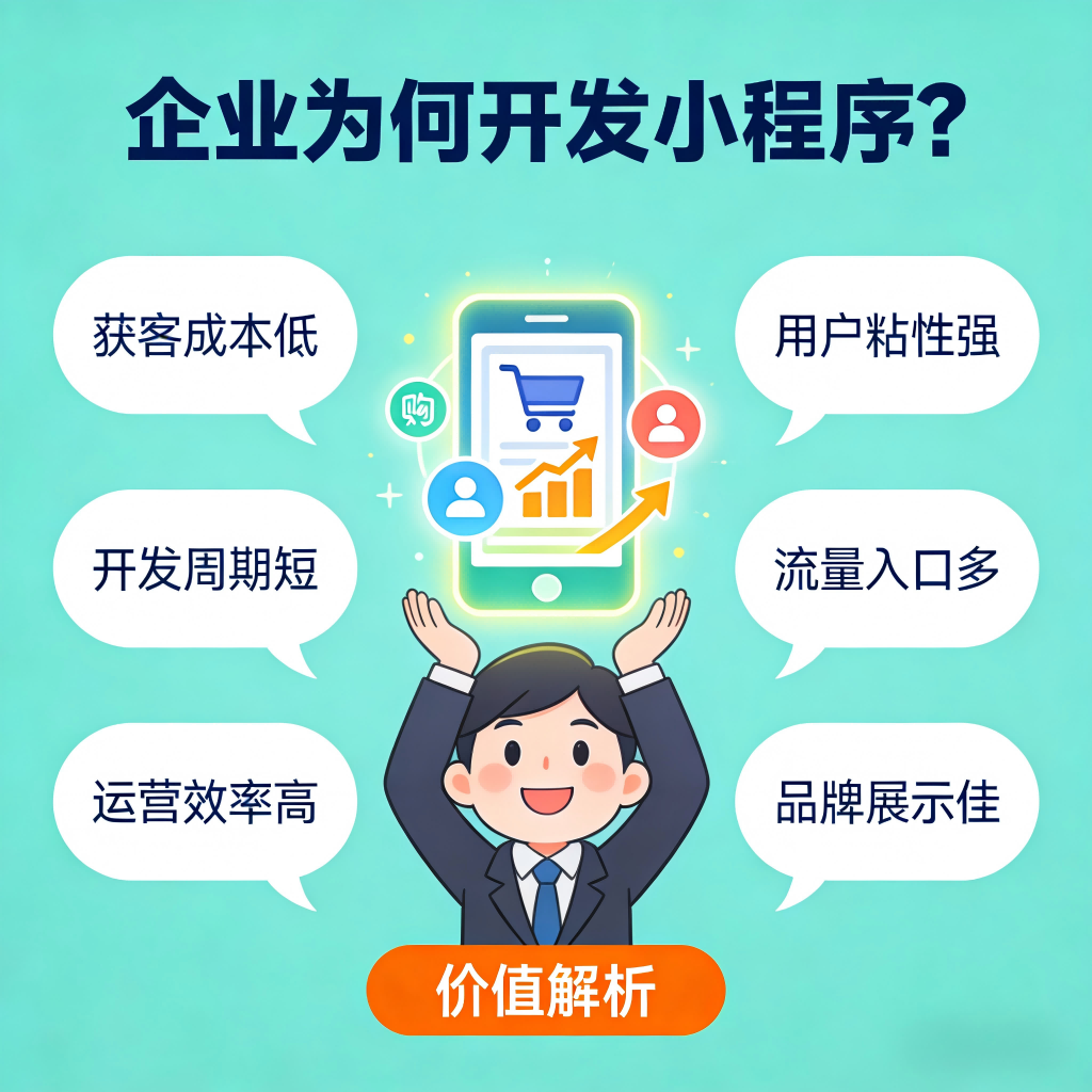 为什么开发专属小程序已成为企业数字化转型的必选项?