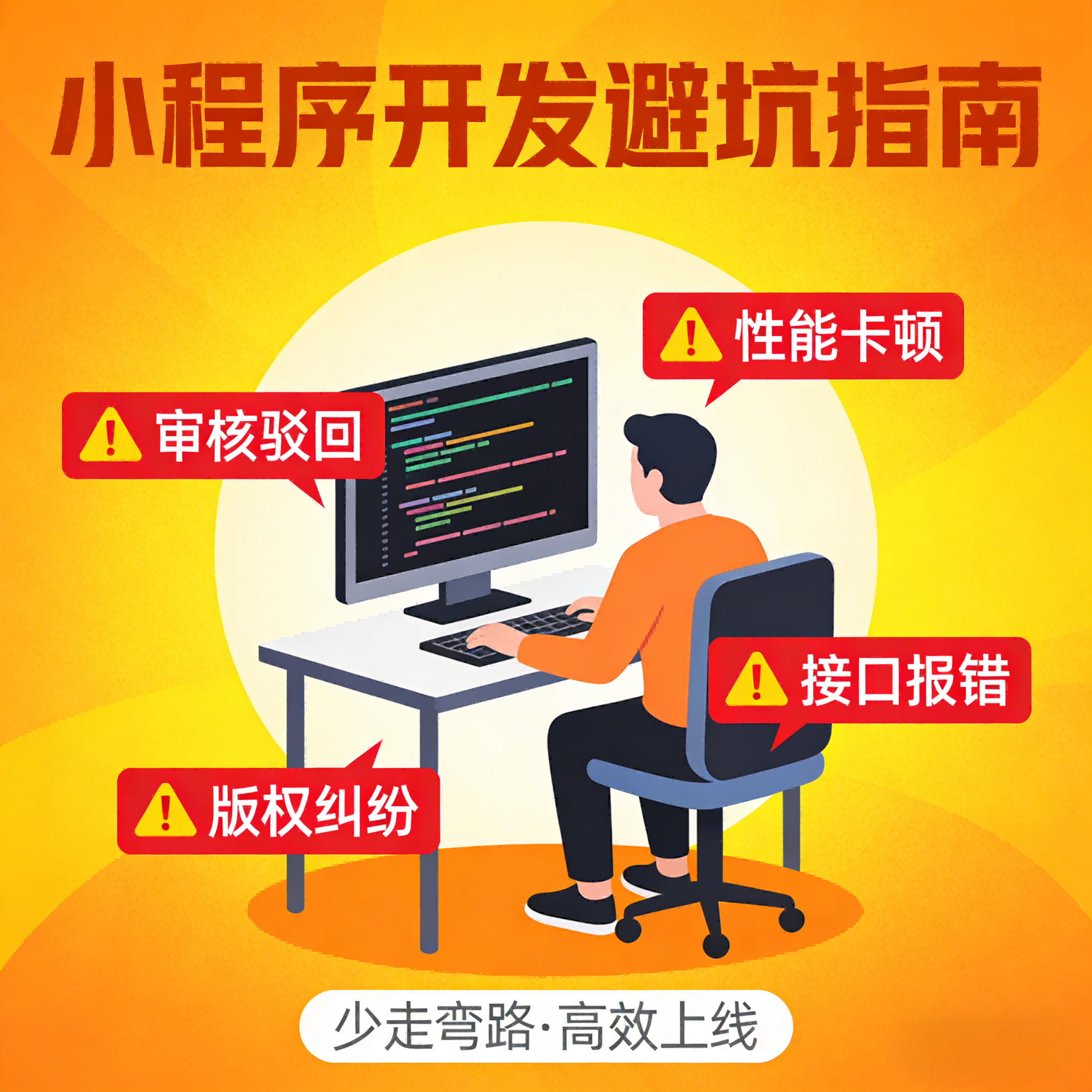 小程序开发避坑指南:从立项到上线的全流程注意事项
