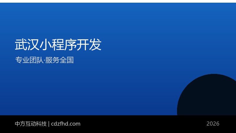 武汉小程序开发_武汉APP开发公司_软件外包 - 中方互动科技（服务全国）